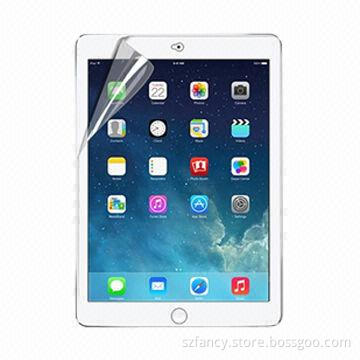 Ultra-clear Screen Protector for iPad, Transparent Taiwan PET Material, 10 Years OEM/ODM Experience,